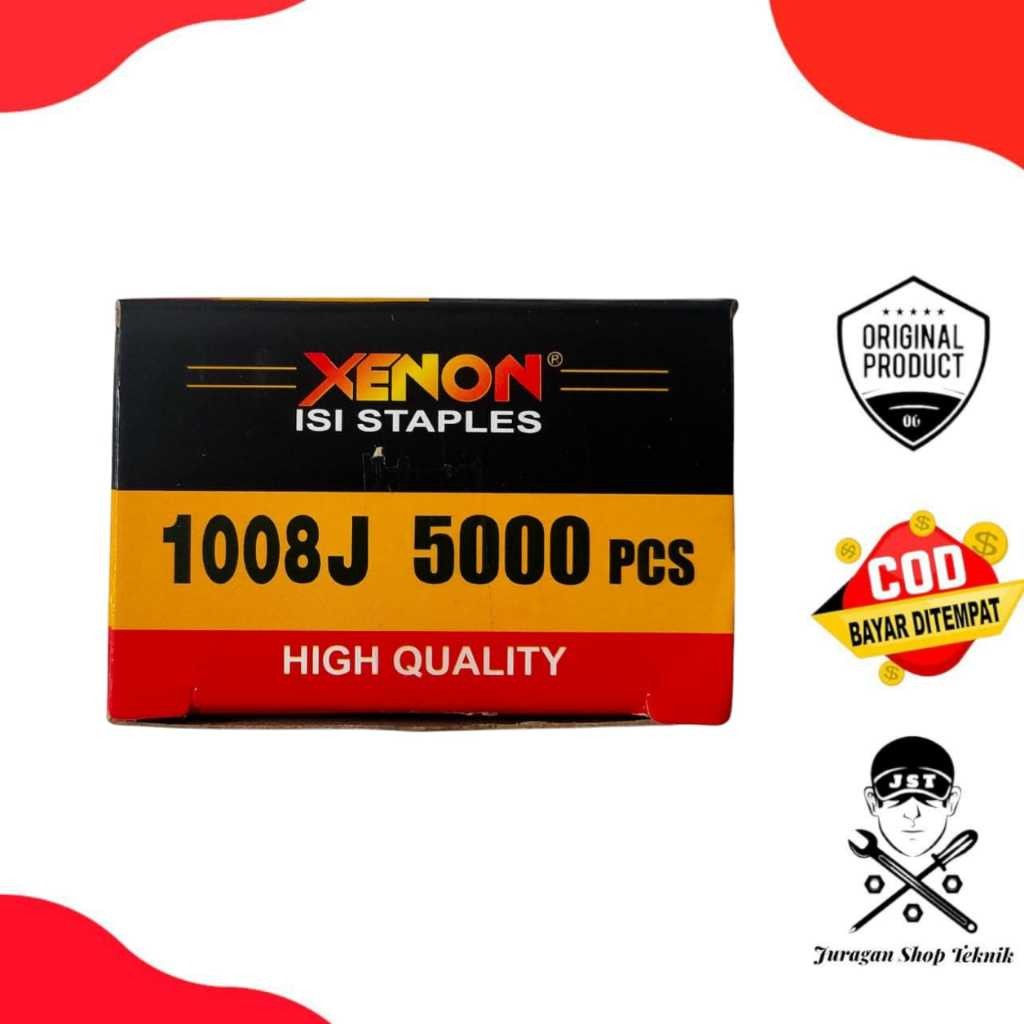 

XENON ISI STAPLES 1008J PAKU TEMBAK UNTUK AIR STAPLER 1022J ISI 5000 PCS MODEL U