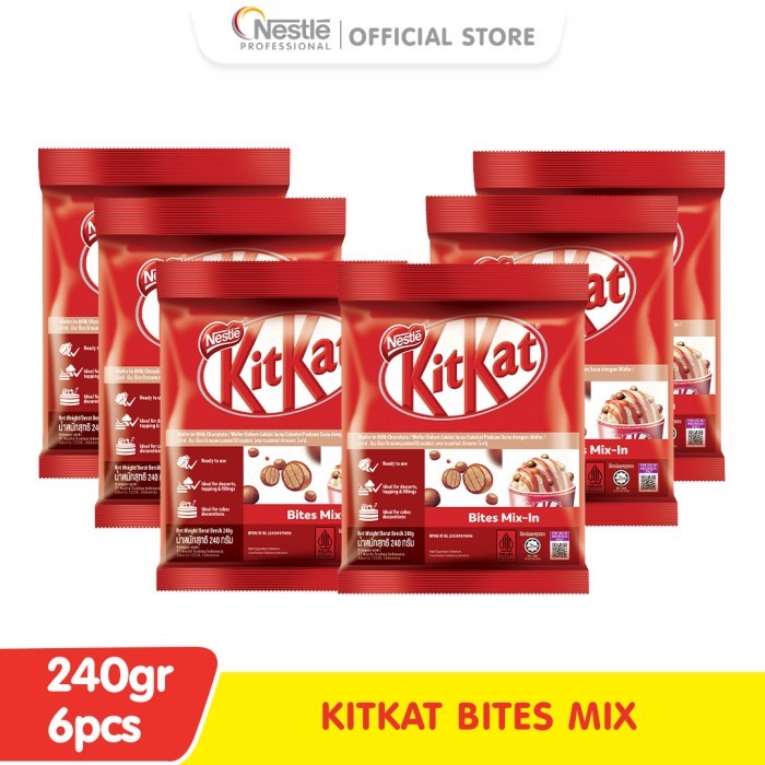 

NESTLE - KITKAT Bites Mix 240gr [6 pcs]