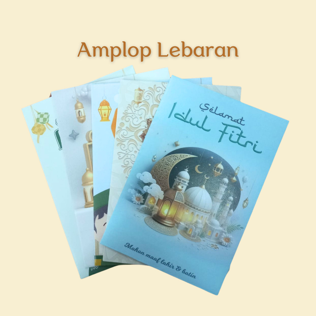 

Gimmick Amplop Lebaran 1 Set isi 5 pcs (Random)