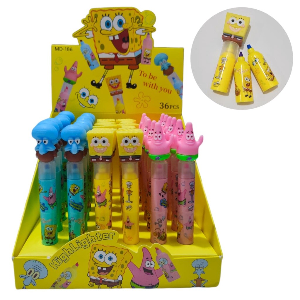 

JP Set Highlighter 3 Warna Karakter Unicorn ATK Kantor Sekolah Stabilo Anak Kuda Sponge B0B