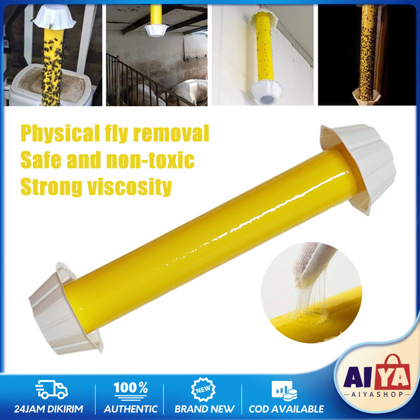Yellow Sticky Trap Spider Insect Trap Lem Perekat Perangkap Serangga Terbang Lalat Buah Insect Stick
