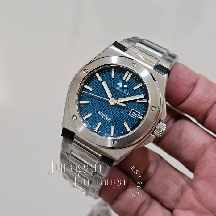 Jam Tangan Keren IWC006 Ingenir Green Dial by V7F