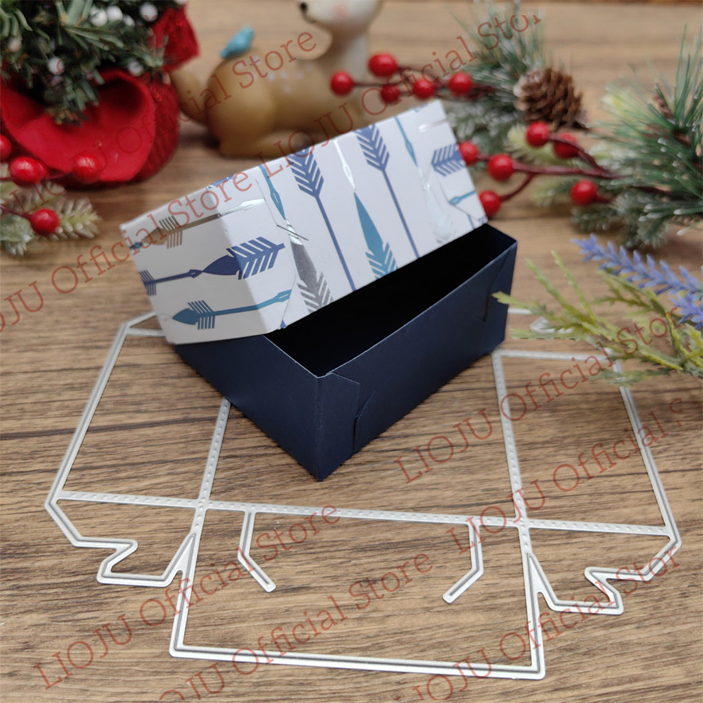 

Box Candy Box Wedding Metal Cutting Dies New for Scrapbooking DIY Album Embossing Folder Paper Card Maker Template Stencils