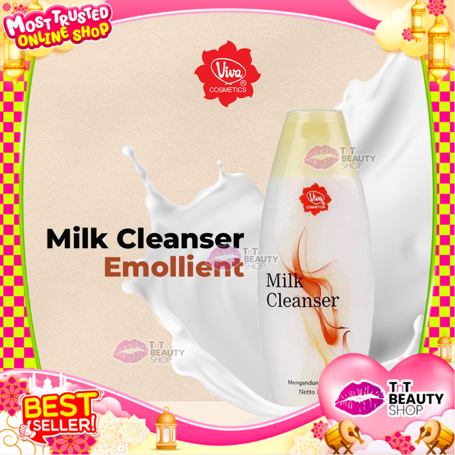 Viva Milk Cleanser Emollient 100 ml & 200 ml | TnT Beauty Shop