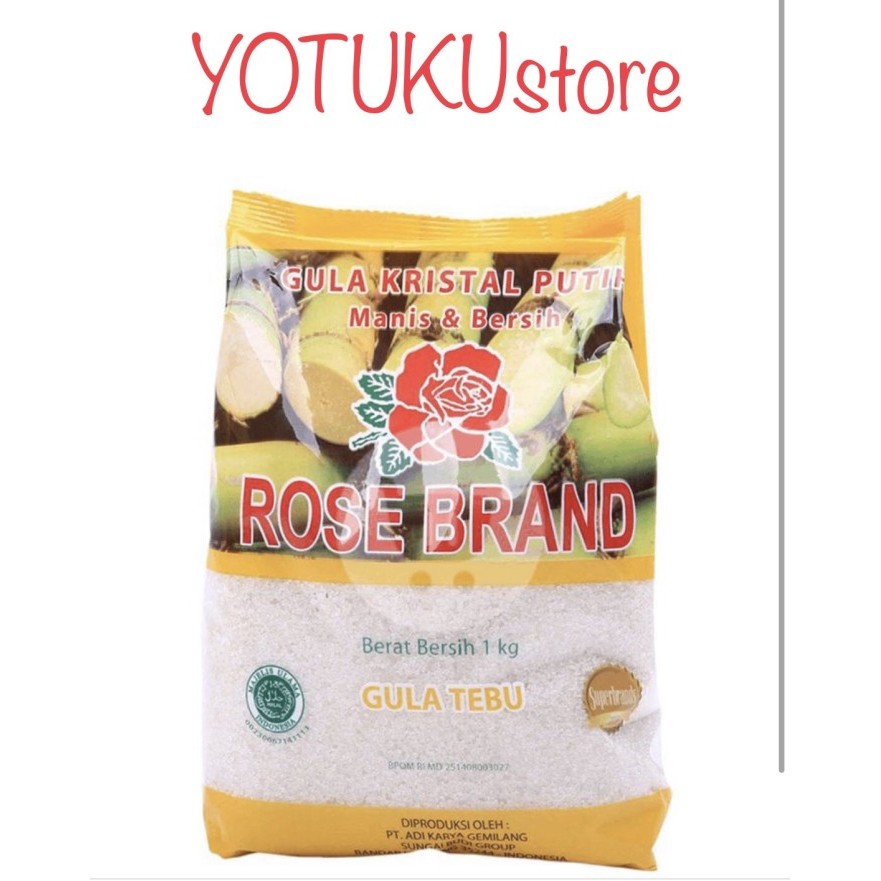 

gula rose brand 1kg kuning