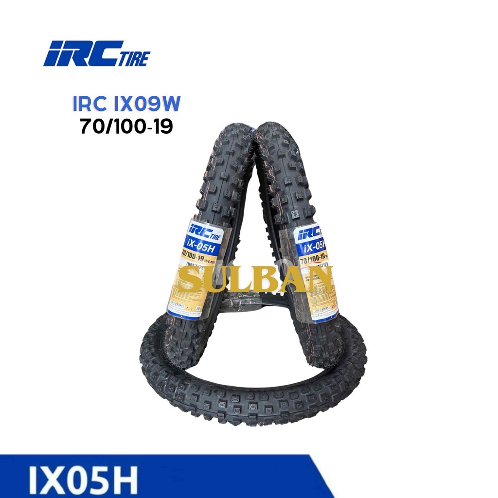 Ban Motor IRC IX05H size 70/100 R19 - Tubeless Ban Depan KLX 150 BF, CRF 150L,  WR155R, Viar Cross X