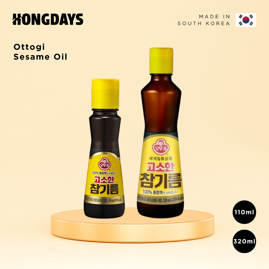 

Ottogi Sesame Oil - Minyak Wijen Made In Korea - HONGDAYS