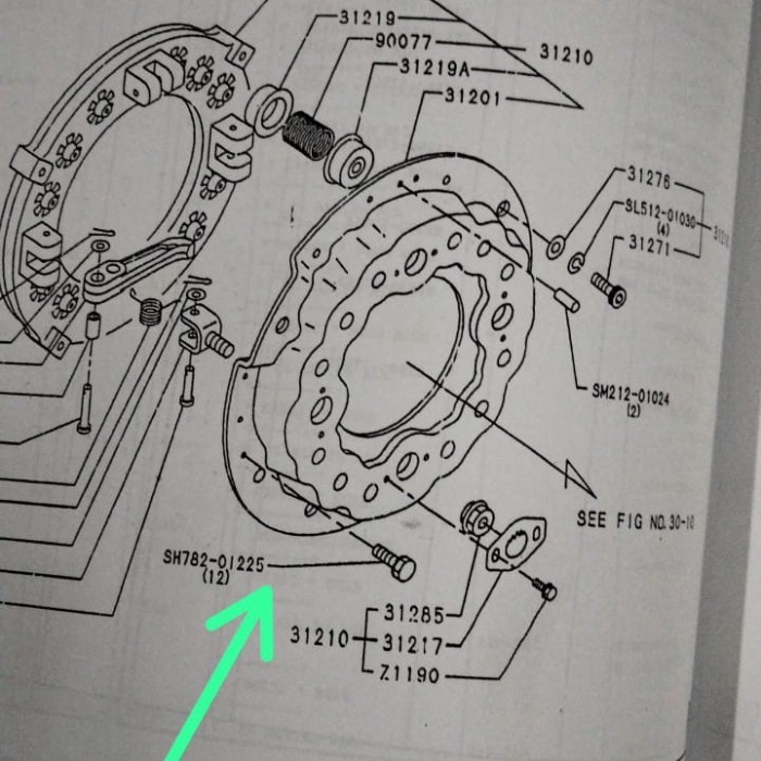 BOLT SH782-01225 ASLI BERKUALITAS
