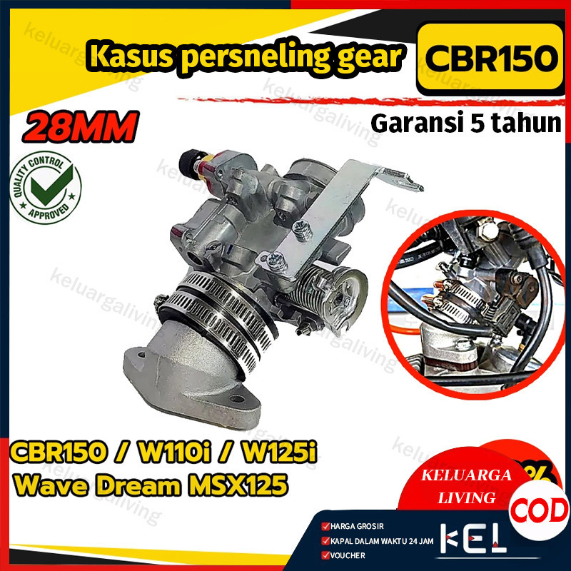 【Hot】KARBURATOR TB CBR PNP WAVE 28MM 30MM 32MM SUPRA 125 FI INJEKSI KYZ KPH FULL SET INTAKE TPS COP 