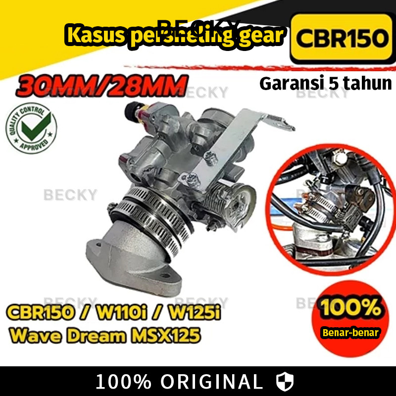 TB CBR PNP WAVE 28MM 30MM 32MM SUPRA 125 FI INJEKSI KYZ KPH FULL SET INTAKE TPS COP INJEKTOR