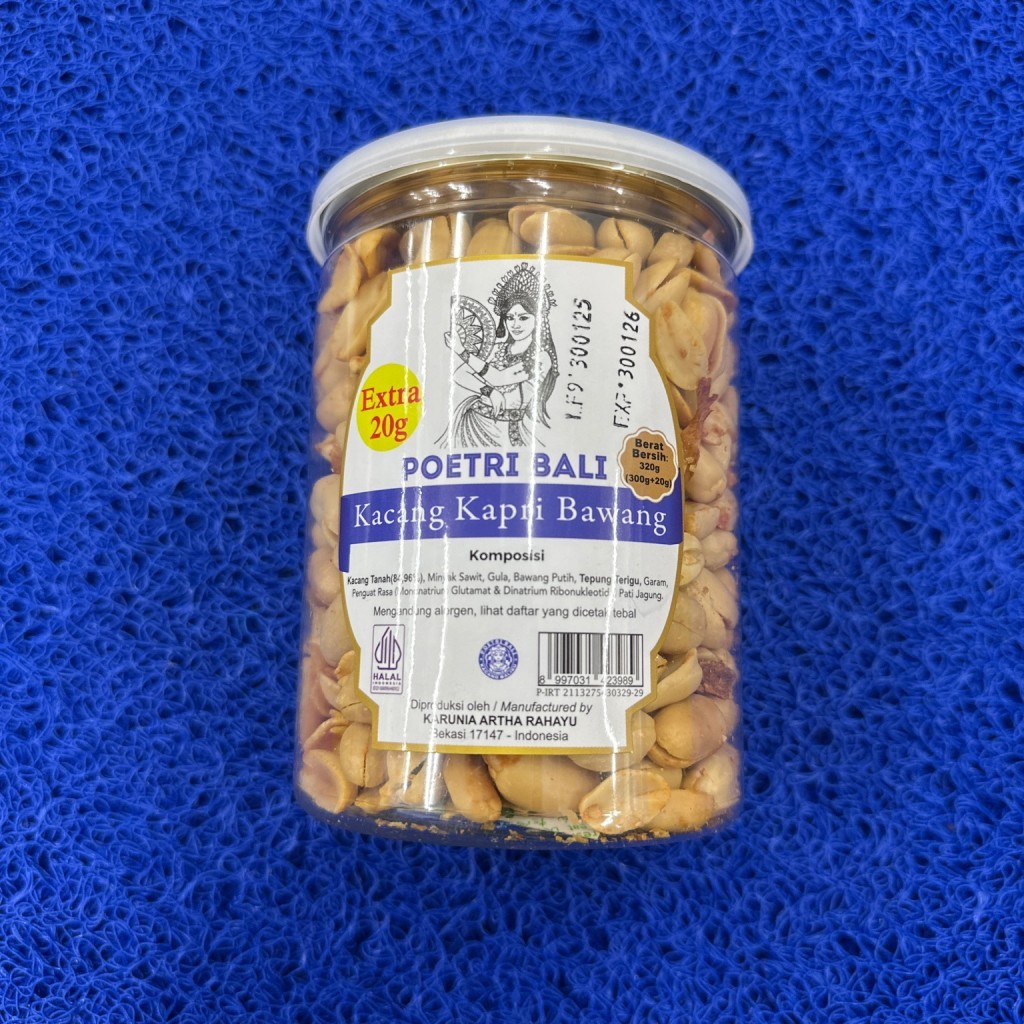 

POETRI BALI KACANG KAPRI BAWANG 330GR