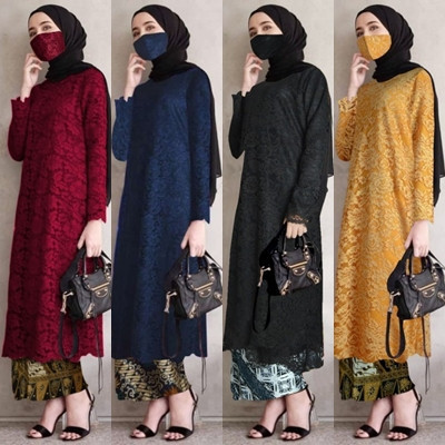 ATASAN KEBAYA TUNIK KURUNG MEWAH 2025/ KEBAYA MODERN TUNIK BROKAT / KEBAYA MURAH / KEBAYA BROKAT MOD