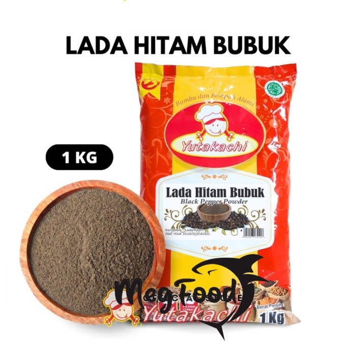 

Lada Hitam Bubuk Black Pepper Powder 1 Kg Yutakachi