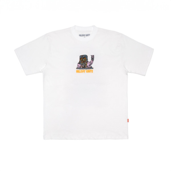 Holiday Route Andre Yoga Tee White
