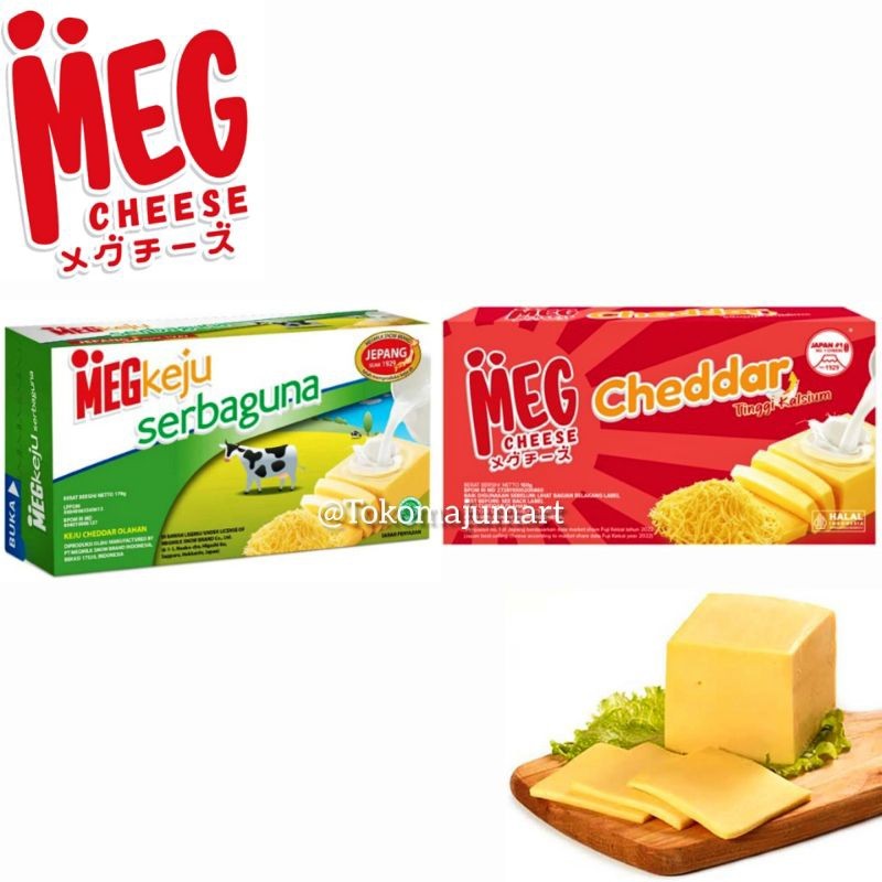 

MEG keju|MEG cheddar|MEG serbaguna cheese|160gr