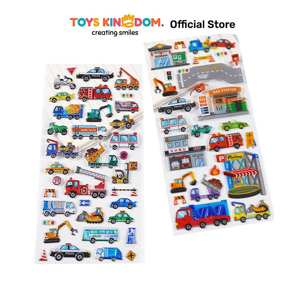 

Toys Kingdom Kiddy Fun Stiker Hologram S3 Random Stiker Dekoratif Lucu Cute Stickers Deco Sticker Pack Journal Book