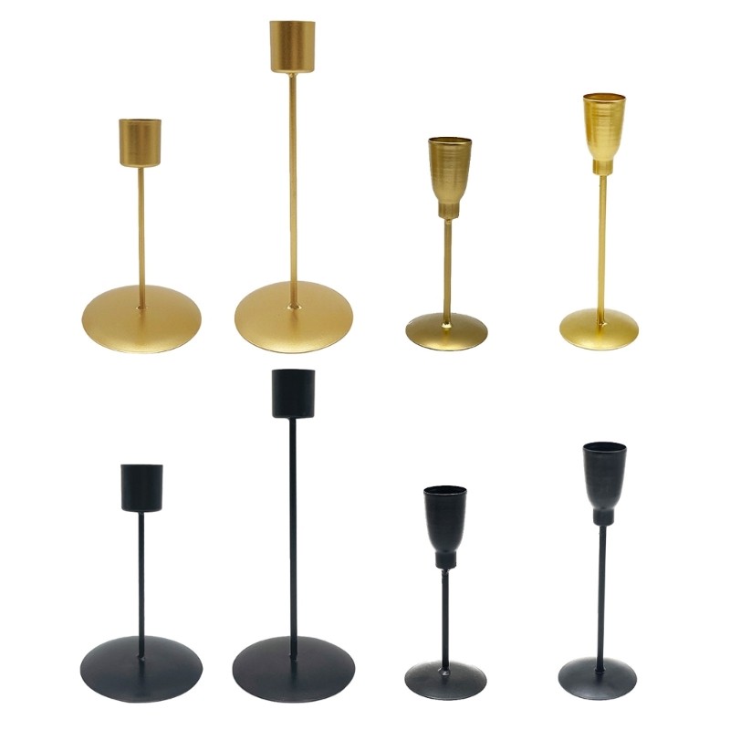 

Classical Handcrafts Iron Candelabra Holder with Rusts Resistant Finish for Multiple Table Centerpieces