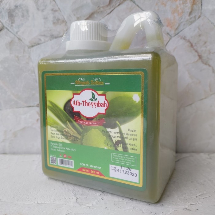 

Minyak Zaitun Extra Virgin Ath Thoyyibah 500 ml