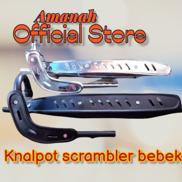 Knalpot scrambler honda win c70 c50 grand c series custom scrambler