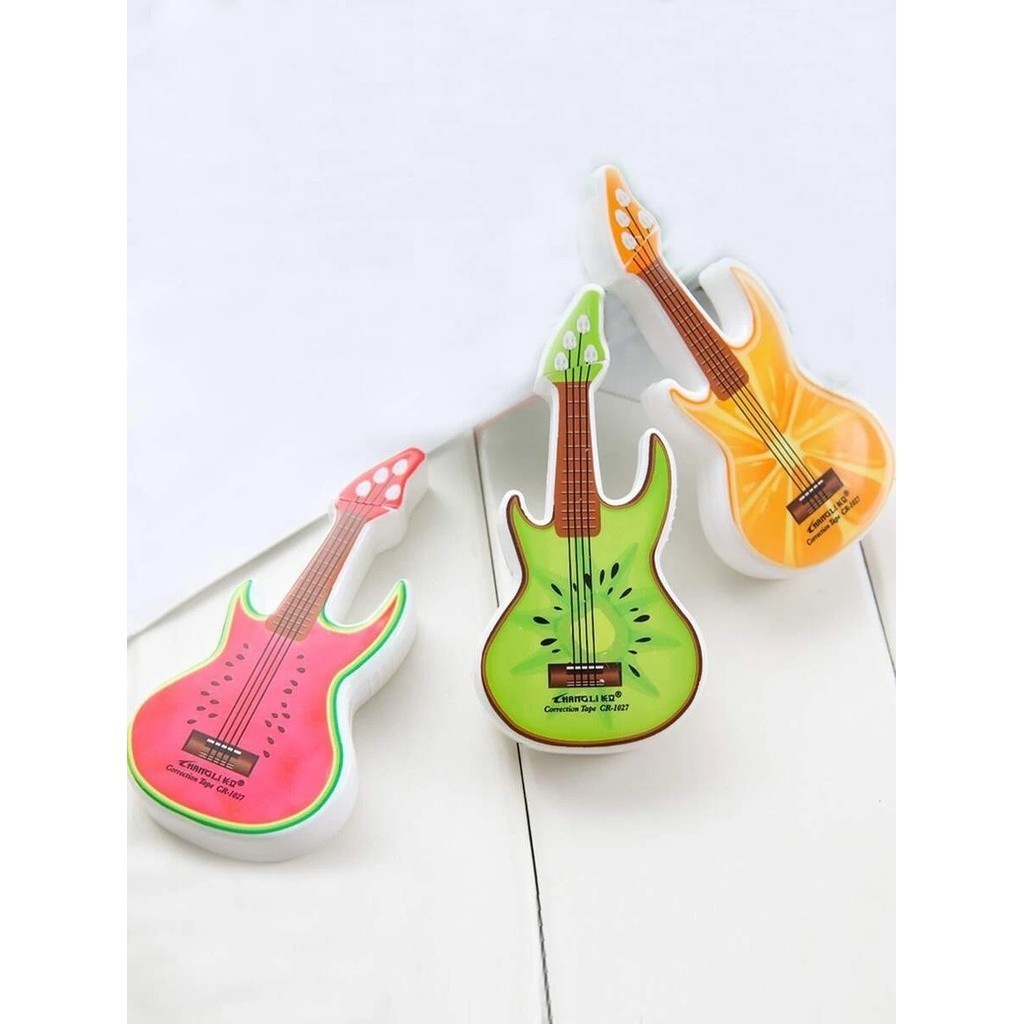 

Paperluxe Tipe X Roll Kertas Karakter Gitar / Correction Tape 6 Meter / Penghapus Tinta Pulpen Spidol/ Peralatan Kantor Sekolat Kerja