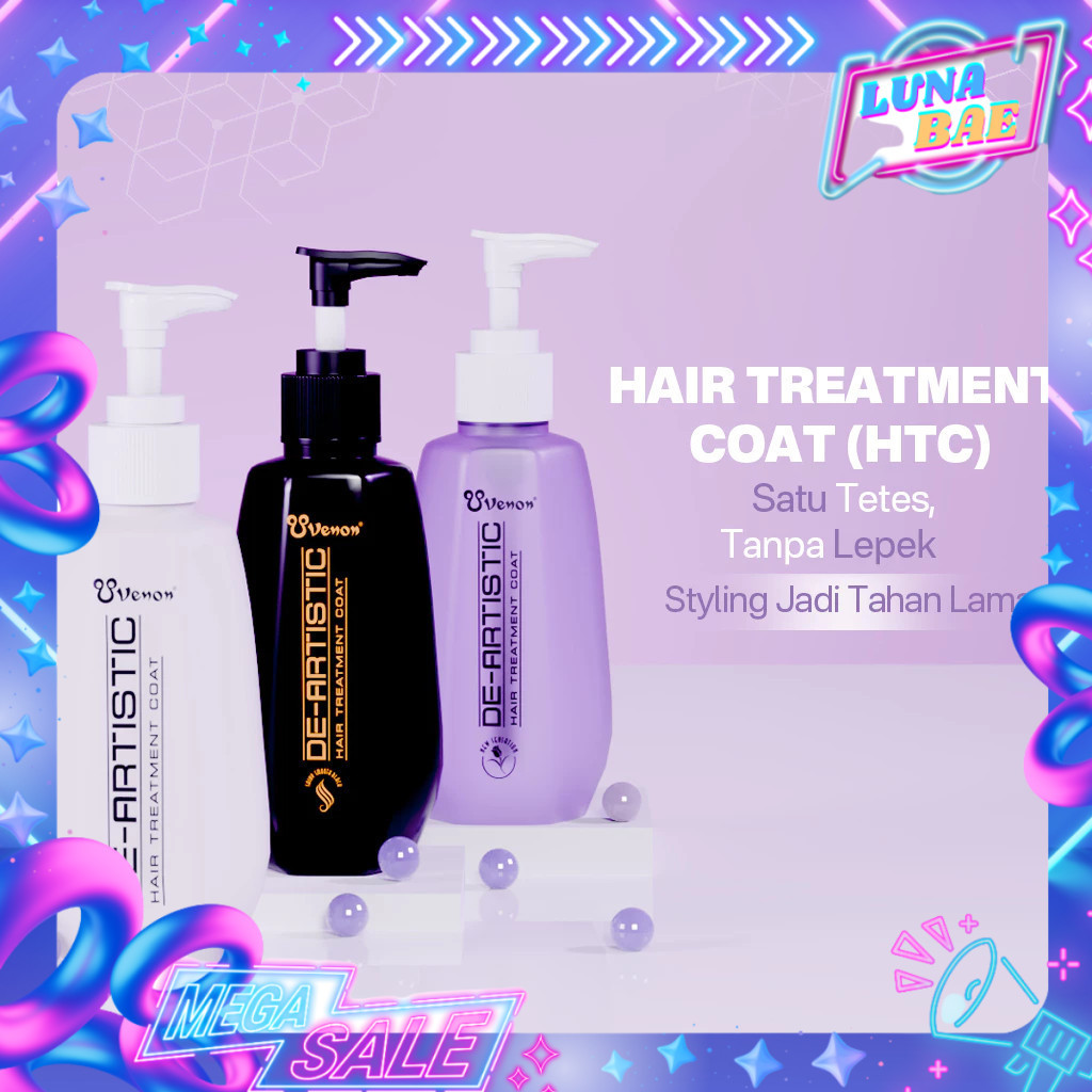 VENON Hair Serum Treatment Coat Series 160ml Vitamin Rambut serum Rambut minyak rambut hair protect