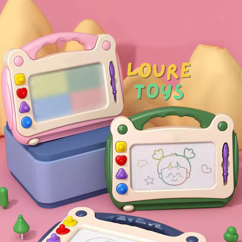 Papan Tulis Magnet Belajar Anak | Mainan Edukasi Untuk Anak | Mainan Papan Gambar Anak