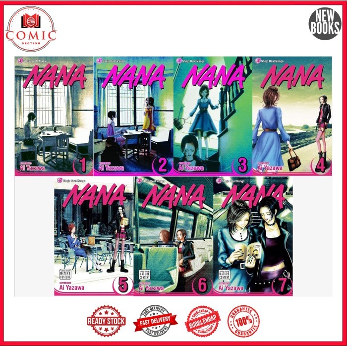 Manga Nana, by Ai Yazawa (21 book series)