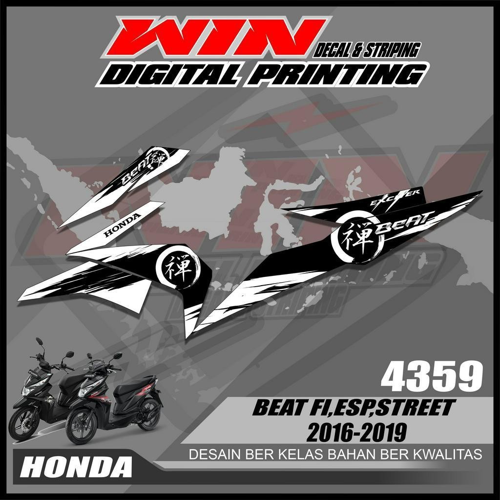 Striping Beat Racing // Stiker Beat FI ESP STREET 2016 2017 2018 2019 Semifull