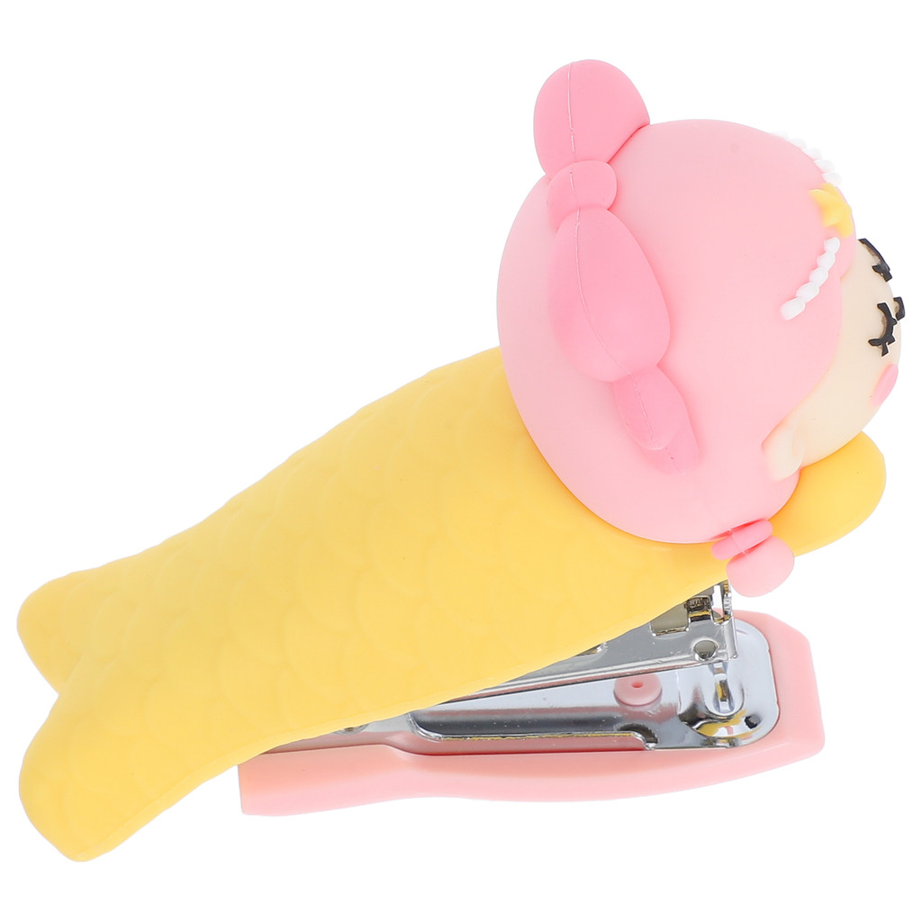 

Mermaid Stapler Cute Student Stationery Major Cartoon Mini Desktop Hand Silica Gel Students Fashion Child Staplers for