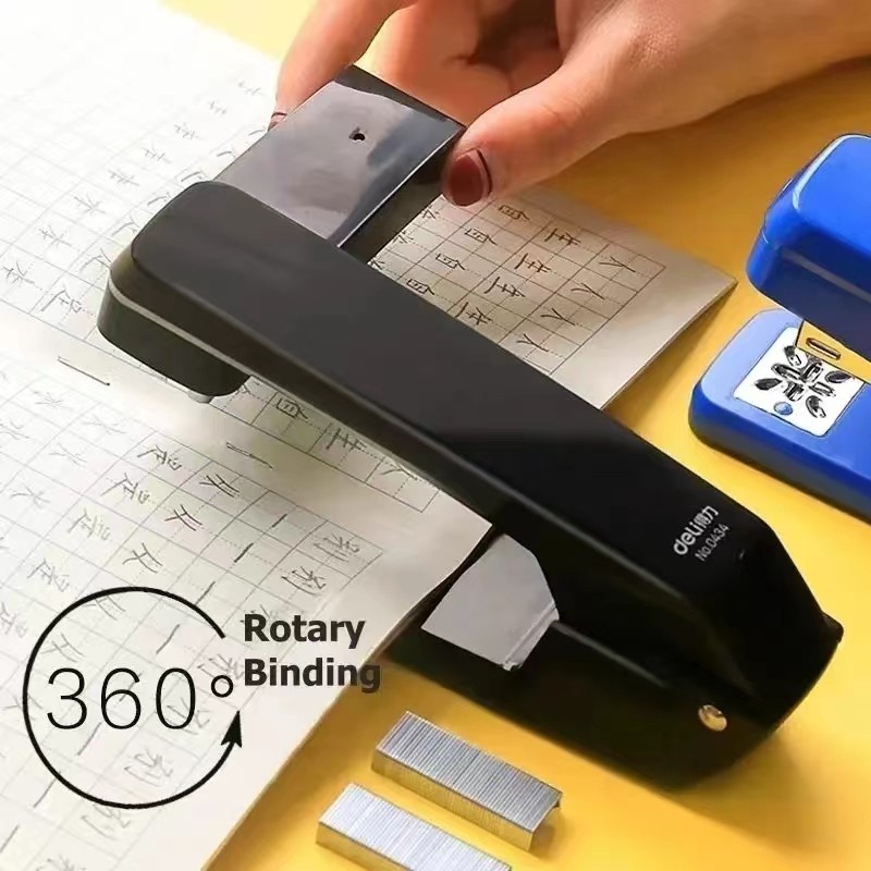 360 degrees rotate stapler 20 pages Bindable With Staples 24/6 24/8 Multi-position Book Binding Tool