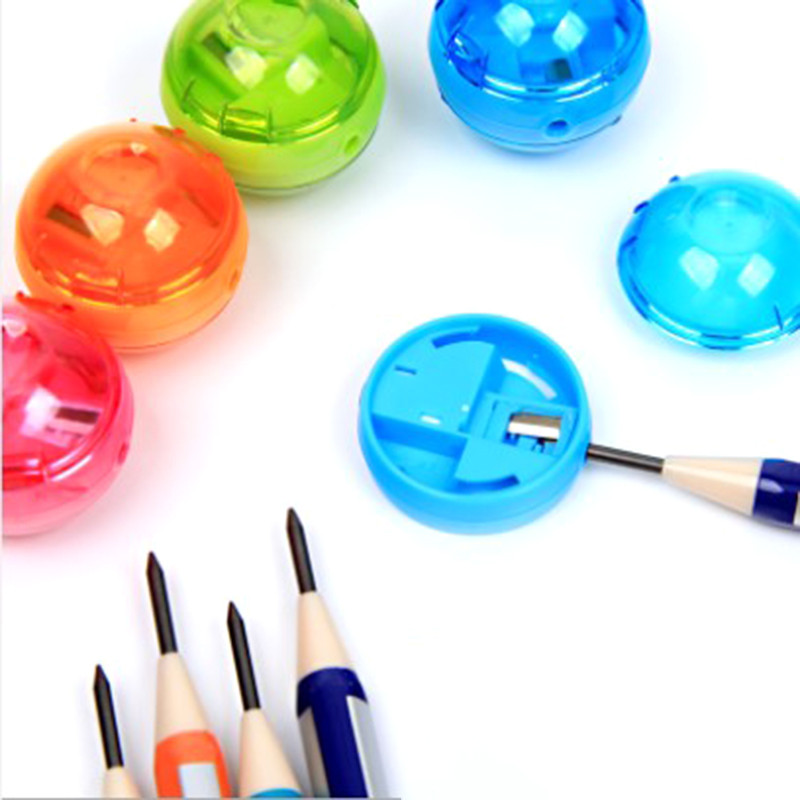 

1Pcs Double-Hole Pencil Sharpener (Thick Shape And Thin Shape) 2.0 Core Lead Pencil Sharpener 2mm Spherical