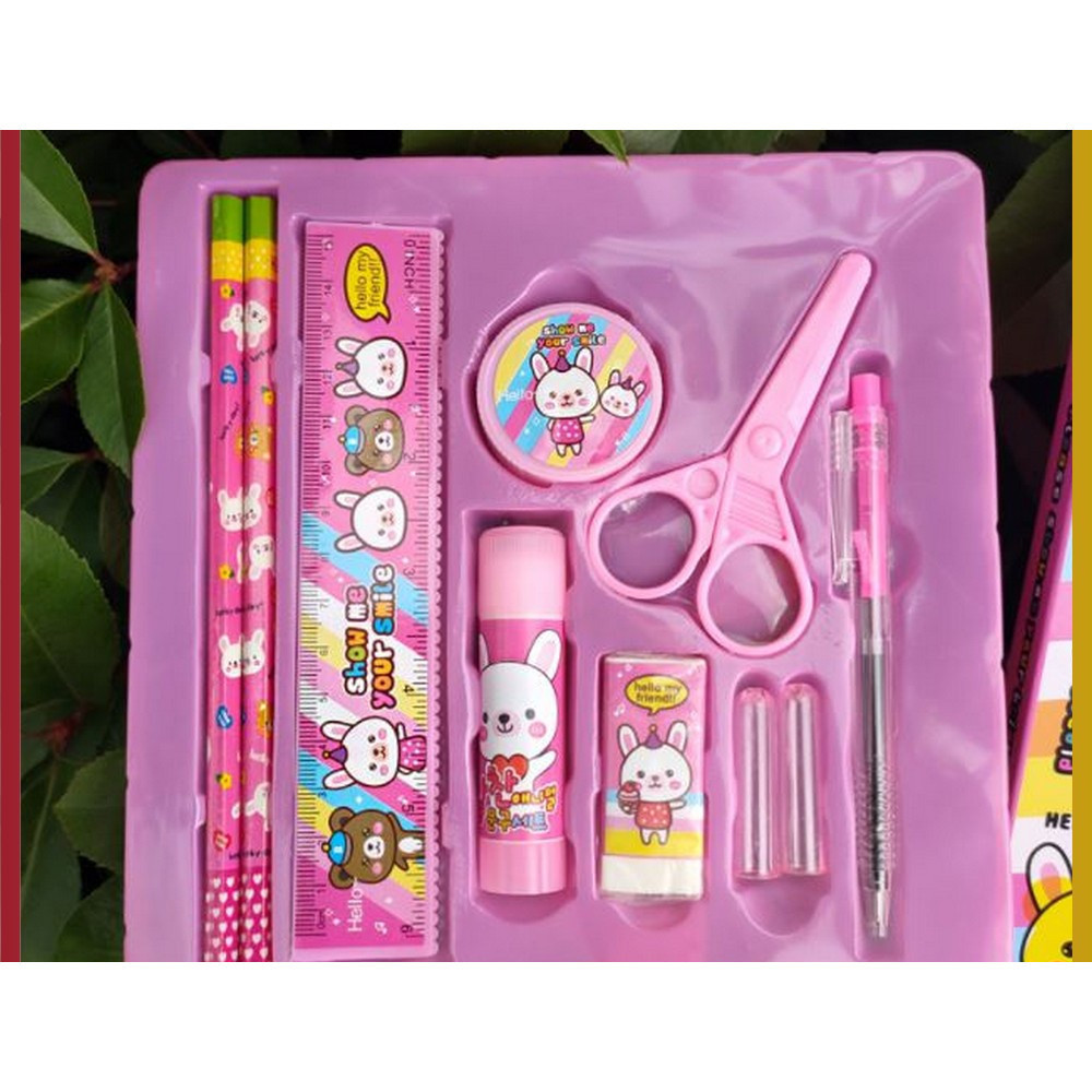 

SSM - Alat Tulis Anak TK / Alat Tulis Set 8 in1 Karakter Stationery Kids / Kado Anak Set Gift 8 in 1