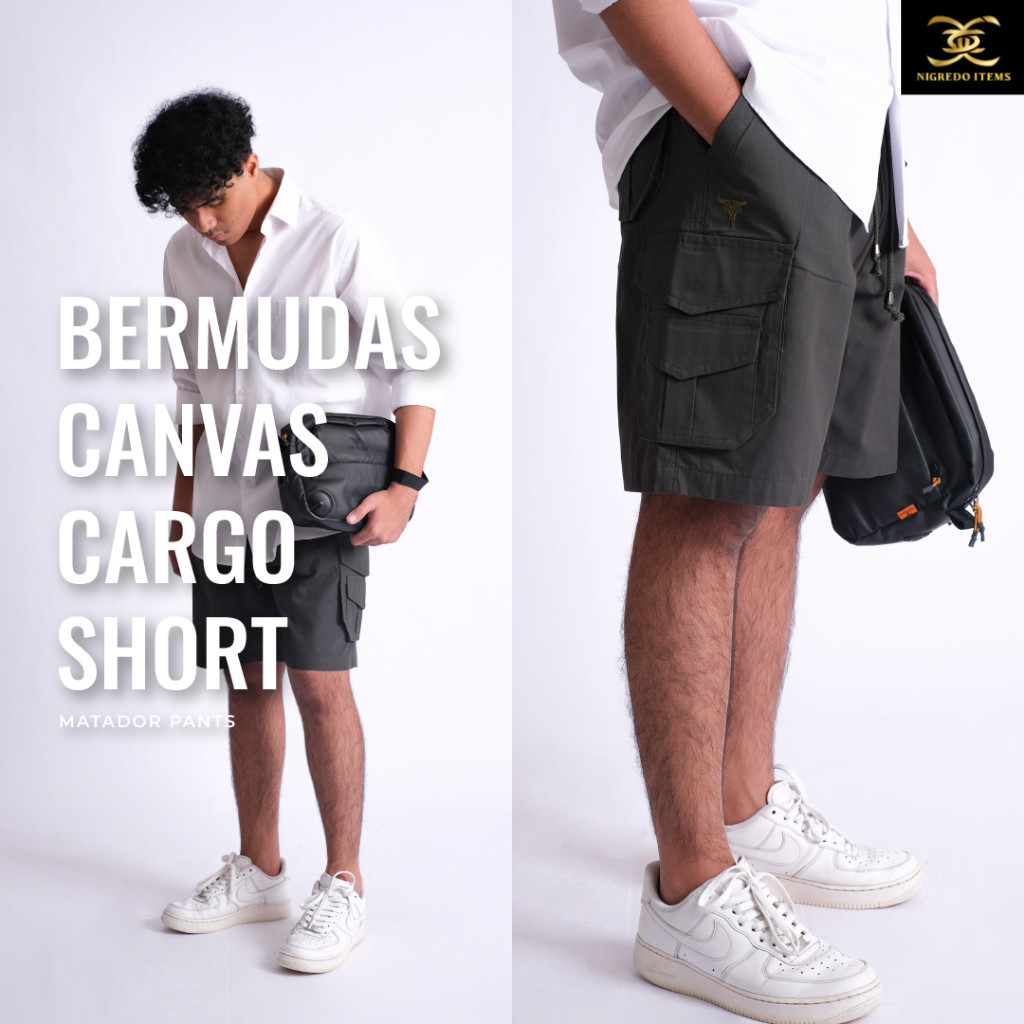 MATADOR - Bermudas Celana Pendek Cargo 8 Pockets