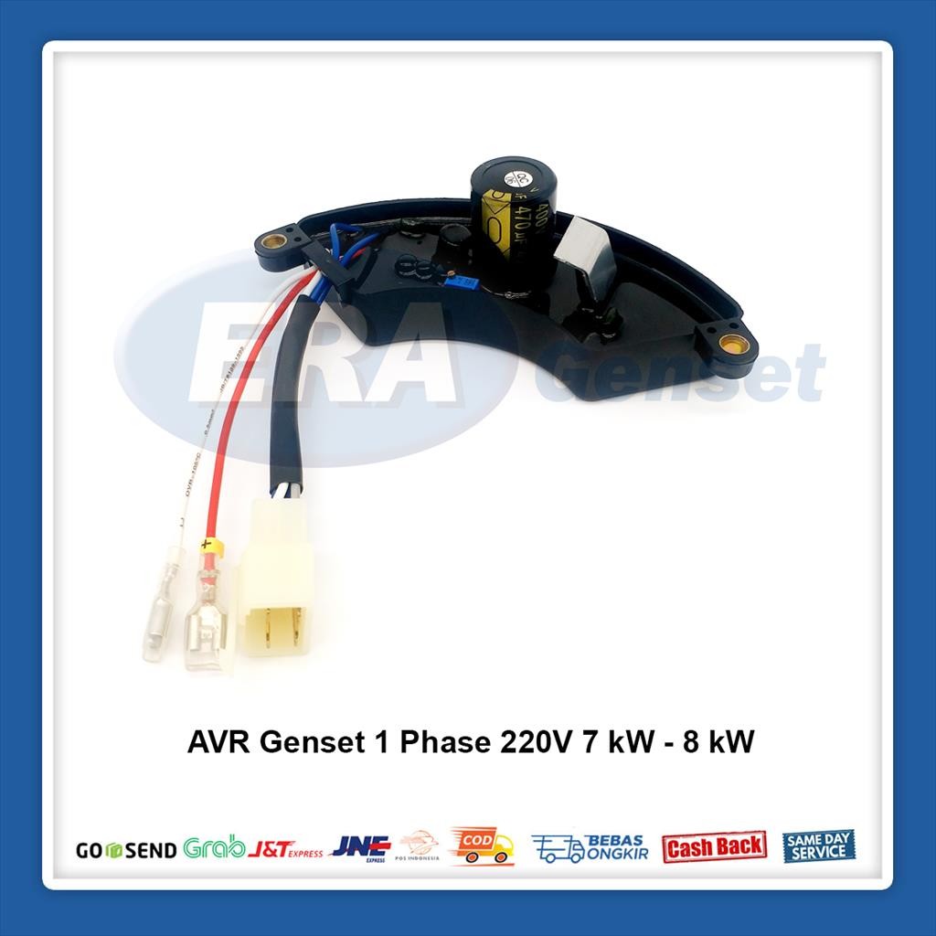 AVR Genset 1 Phase 220V Kapasitas 7 kW - 8 kW
