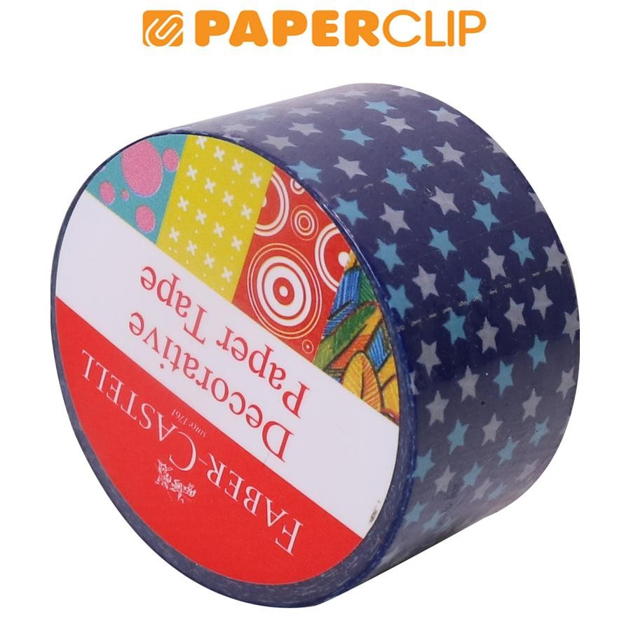 

DECORATIVE PAPER TAPE FABER CASTELL 309005 DARK BLUE SKY