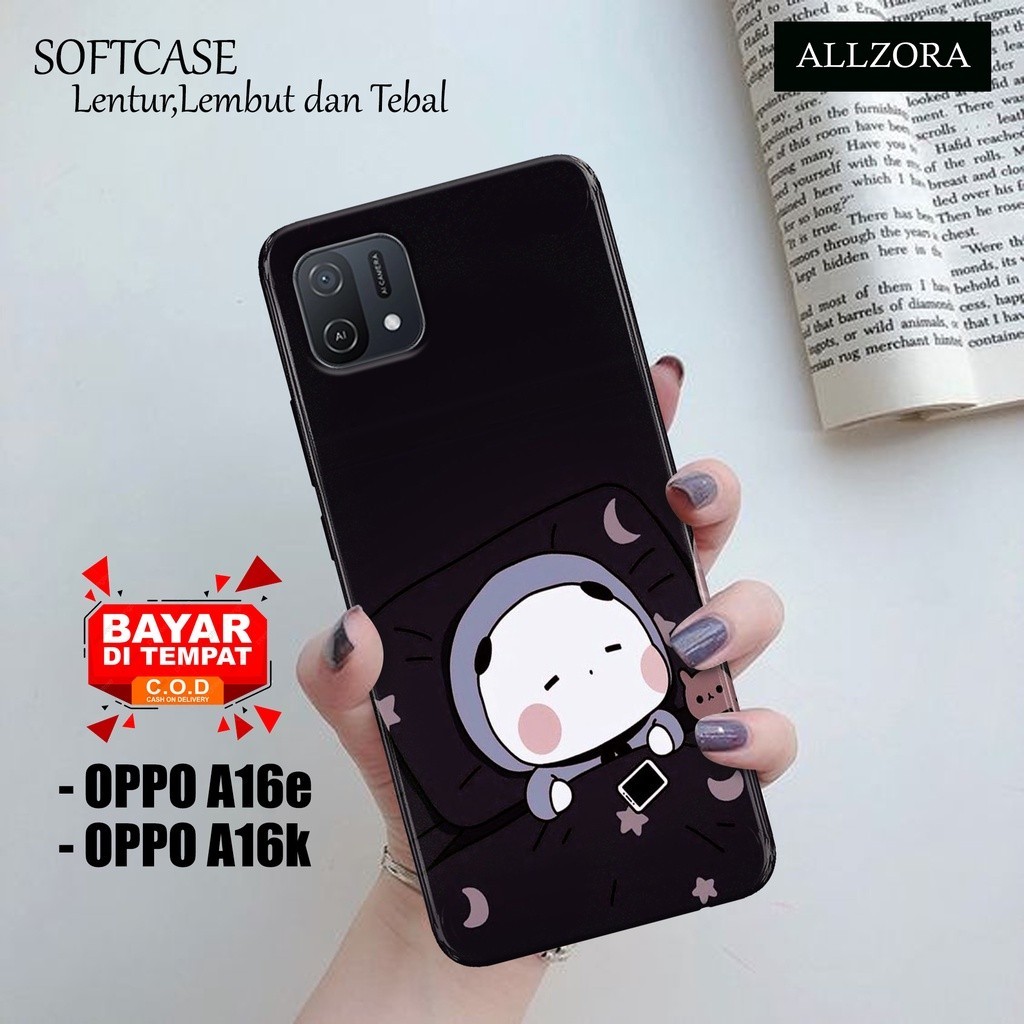 Softcase Hp Oppo A16e / Oppo A16k Terbaru  - Fashion Case KARTUN - Case Oppo A16e / Oppo A16k - Cass