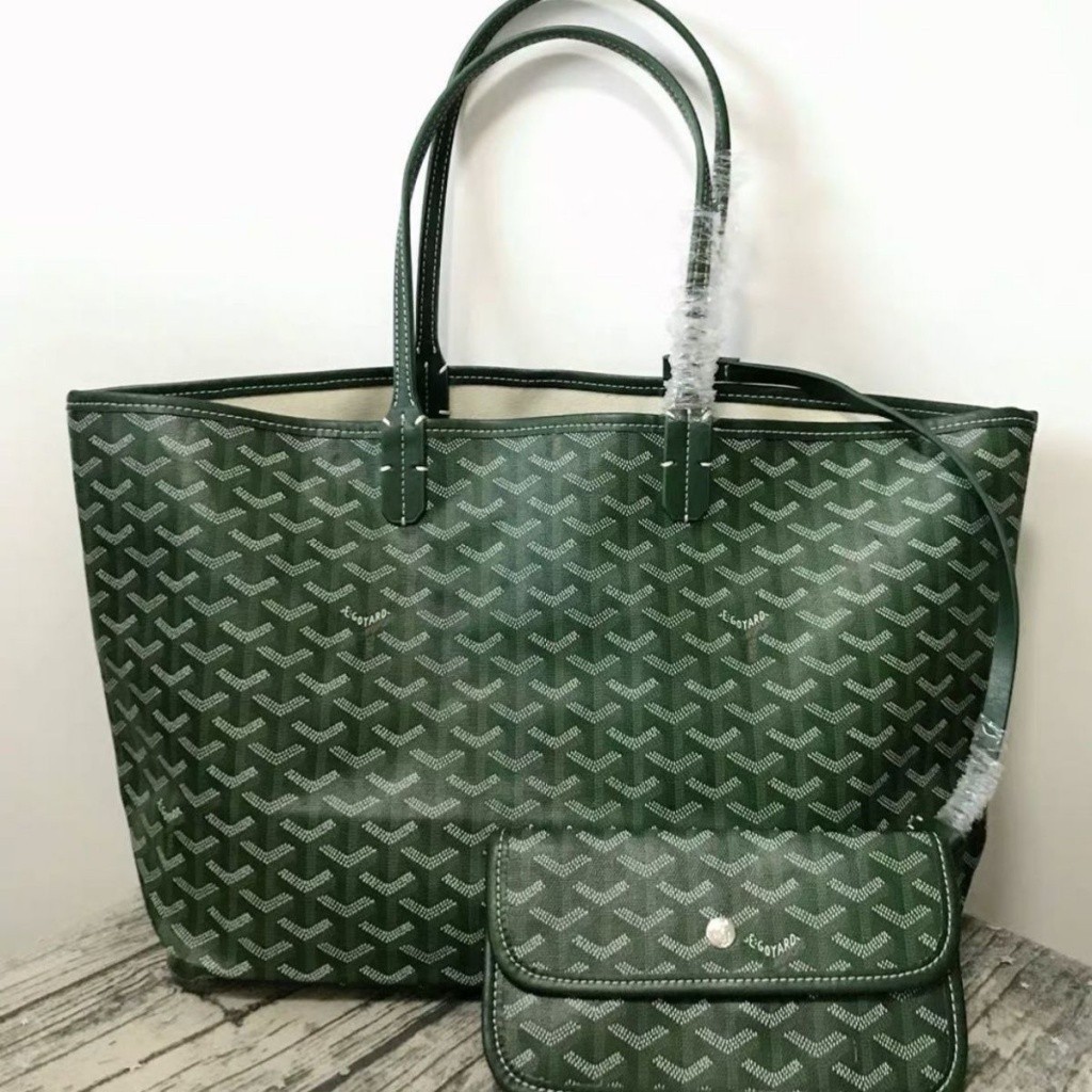 Oir go ya Goyard tote bag original Star Same Style Dog Tooth Vegetable Basket Large Capacity Shoppin