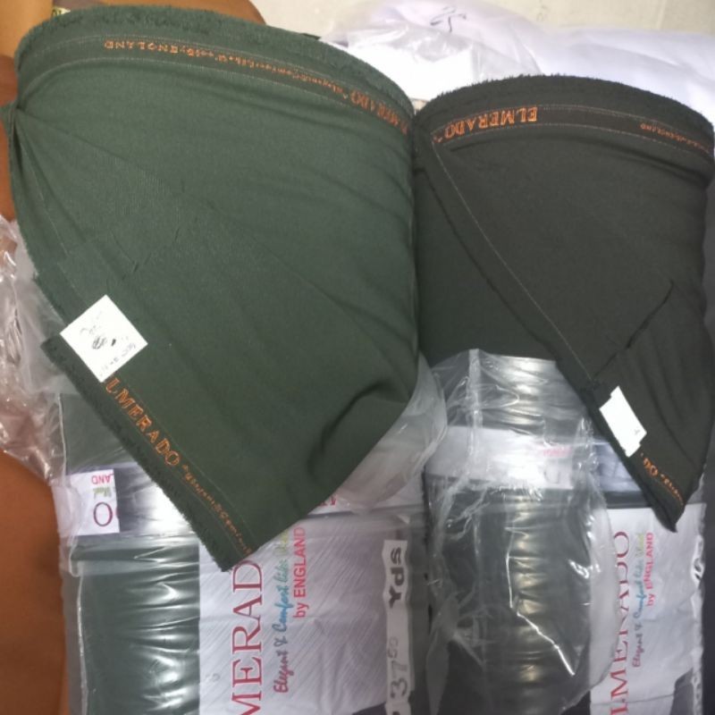 kain seragam pdh tni ad semiwool tebal