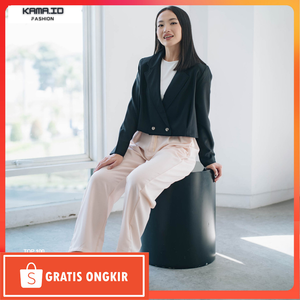OuterWear / Beatrice Clothing Amber Blazer - Outer Kerja Lengan Panjang Wanita