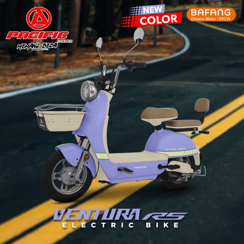 Sepeda listrik pacific VENTURA R5 TERBARU SELIS PACIFIC NEW