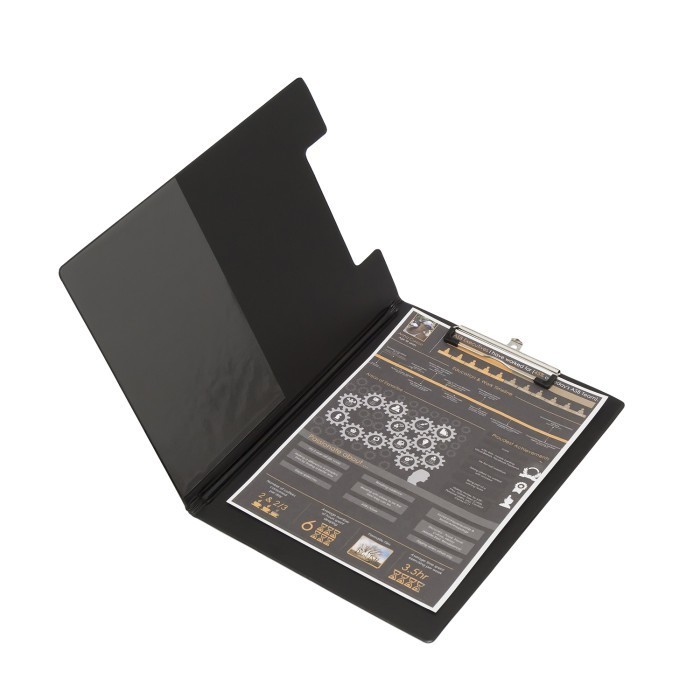 

Bantex Clipboard With Cover A4 Black 4240 10