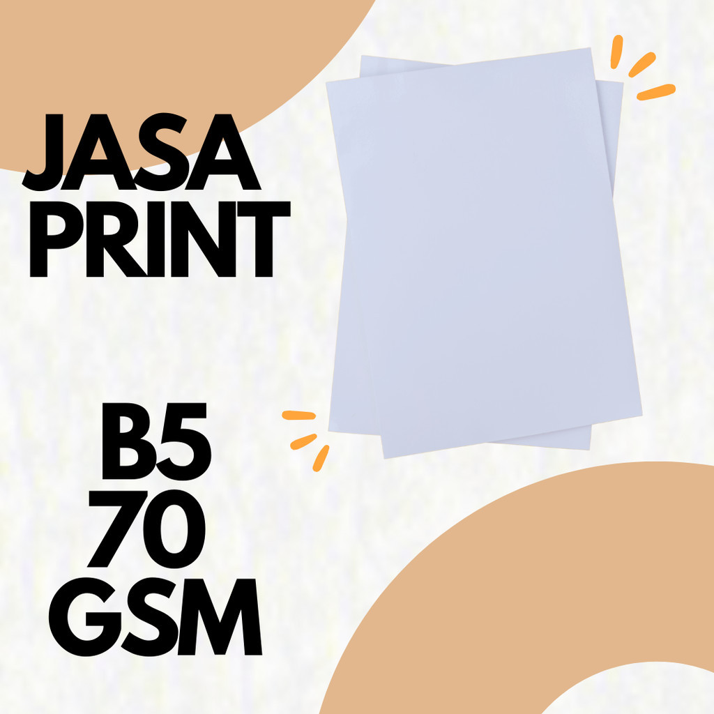 

JASA PRINT B5 70 GSM