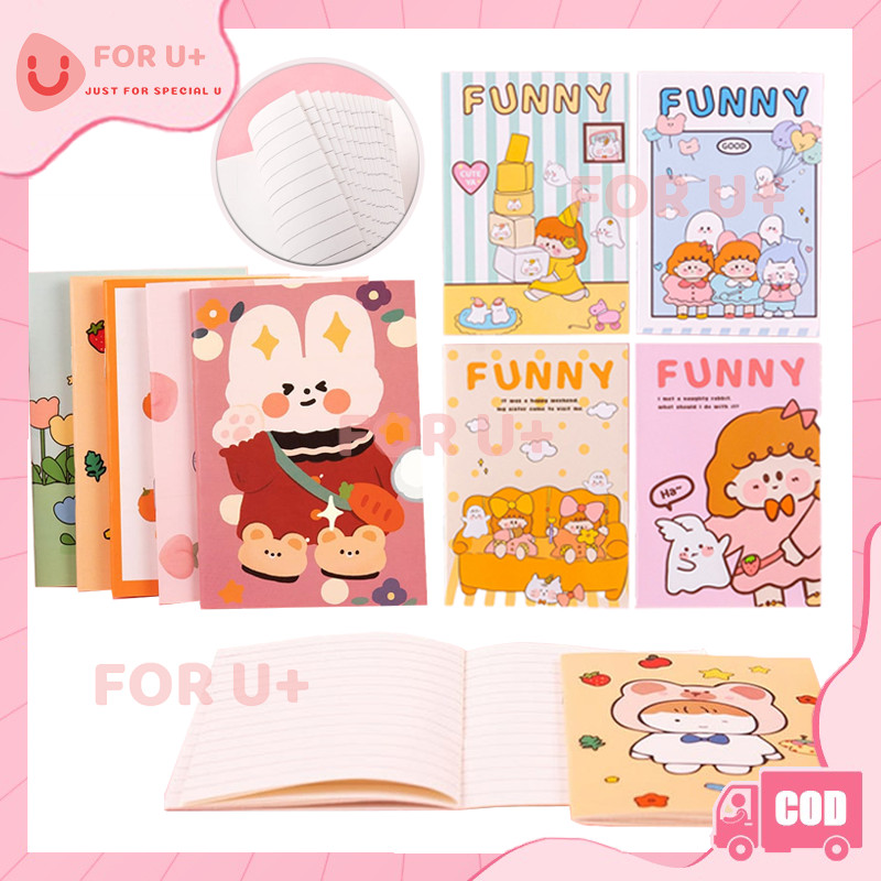 

Buku tulis mini motif kartun / notebook mini cartoon / mini book notepad karakter buku tulis memo kecil