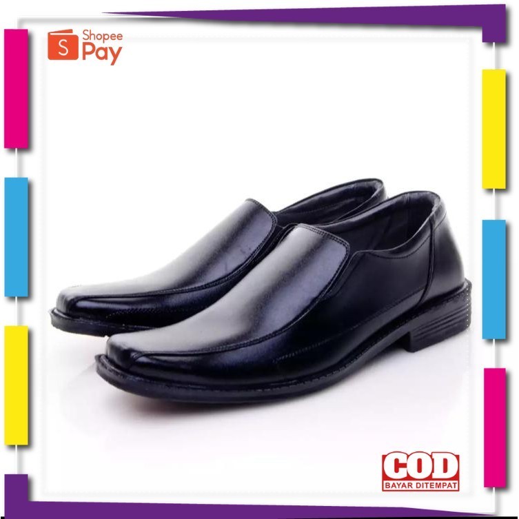 UKURAN SIZE 37 38 39 40 41 42 43 44 45 / Sepatu Pantofel Pria Kulit Slip On Oxford Sepatu Pantofel S