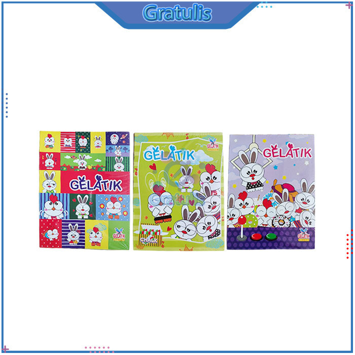 

BUKU TULIS SEKOLAH GELATIK [38 LEMBAR/10 BUKU] / PERALATAN SEKOLAH LENGKAP MURAH 1 PAK / BUKU 1 PACK