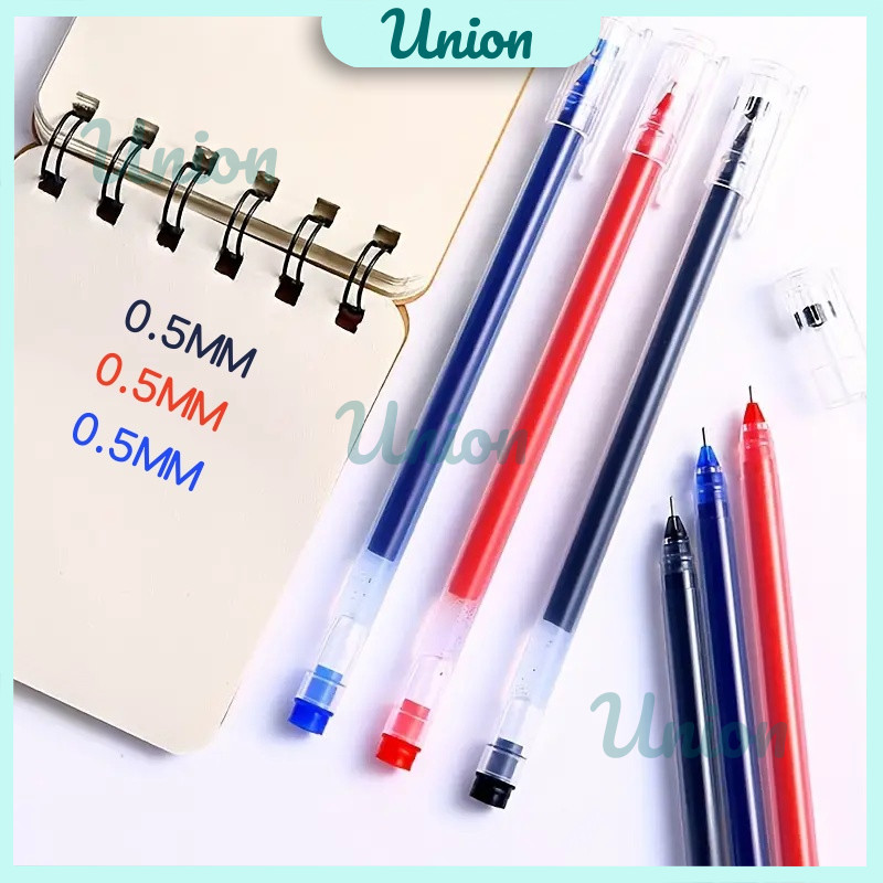 

UM Gel Pen Hitam Biru 0.5Mm / Perlengkapan Sekolah / Pulpen Tinta Gel Pena Sekolah / Pena Pen Tinta Cair Standart