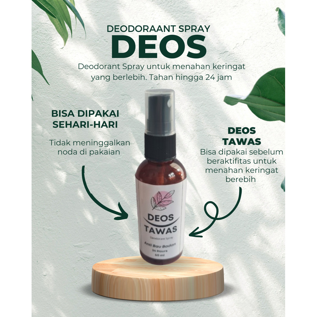 Tawas Spray / Deodoran Spray / Deodoran Tawas Bubuk