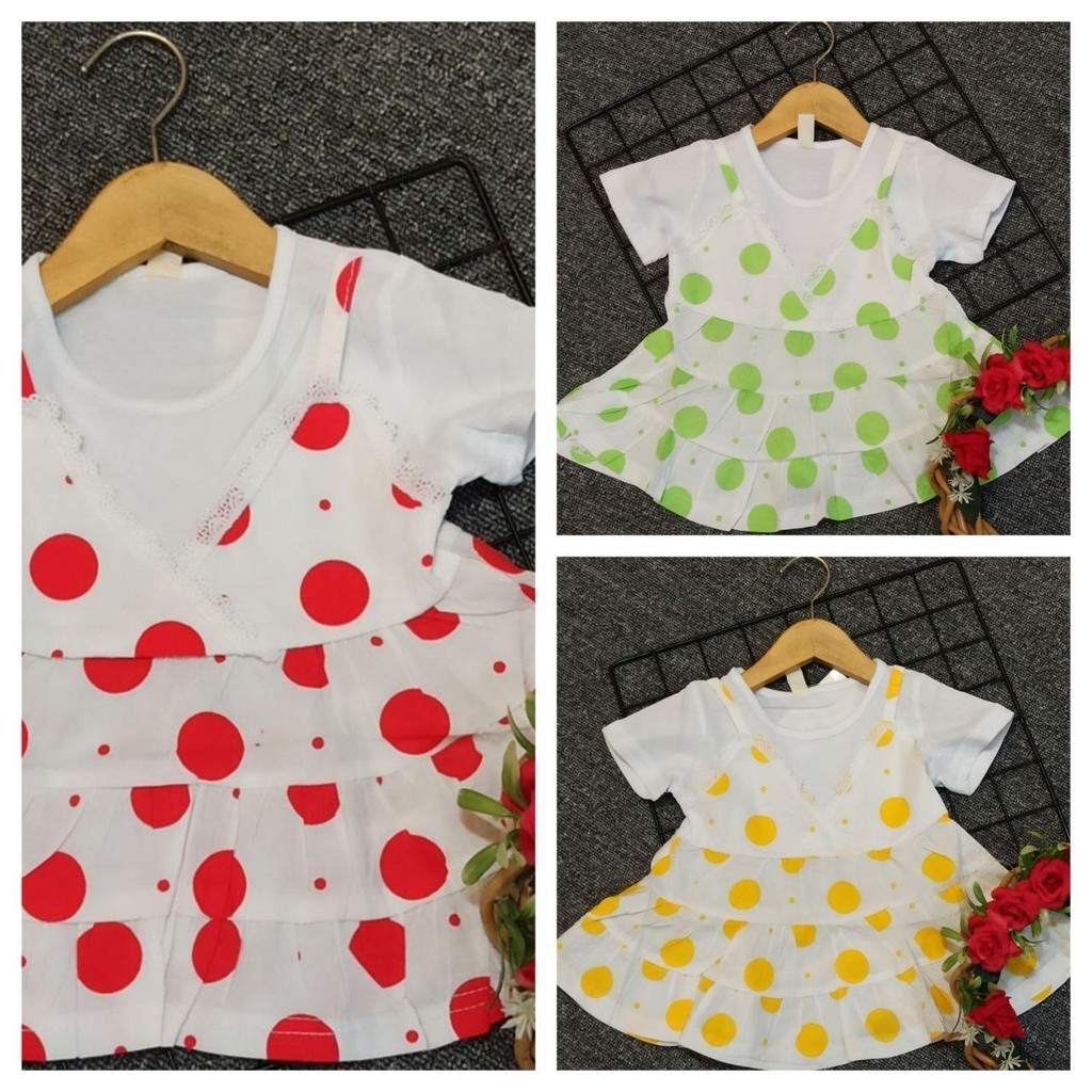 DRESS IMPORT Y&amp;ME FASHON - POLKA