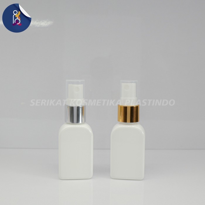 BOTOL SPRAY 30ML PLASTIK PUTIH CAREX ANTIS 30 ML GOLD SILVER SEMPROT PET SPRAYER