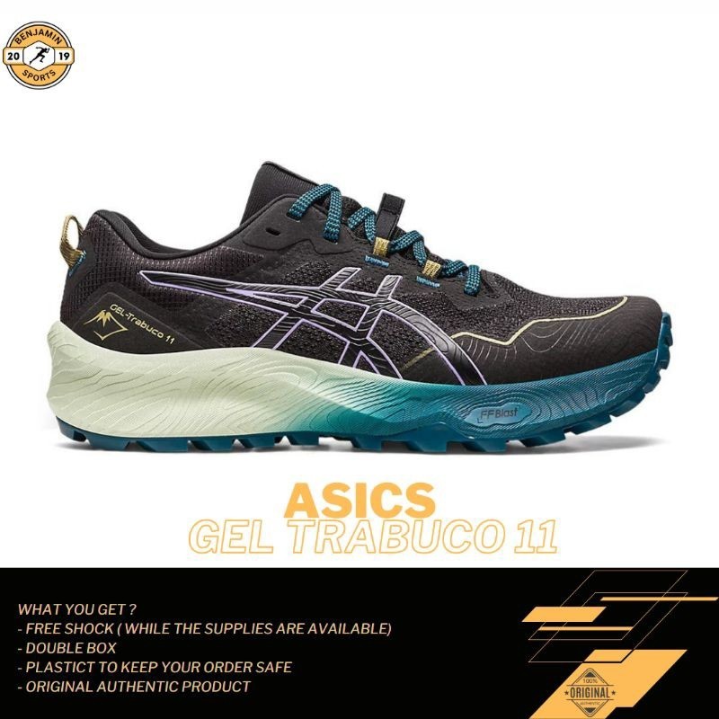 ASICS GEL TRABUCO 11 WOMENS TRAIL RUNNING 1041A330-400 ORIGINAL